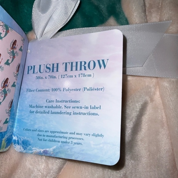 Little mermaid blanket - Picture 2 of 7
